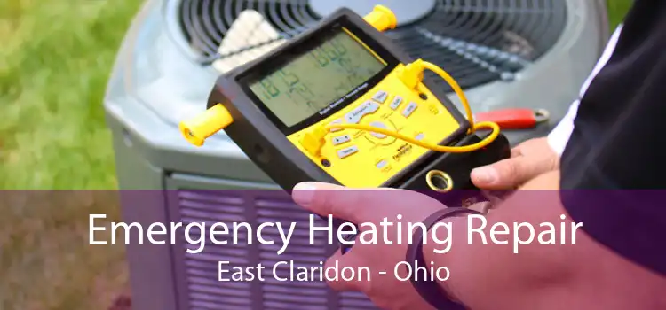Emergency Heating Repair East Claridon - Ohio
