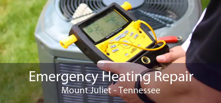 Emergency Heating Repair Mount Juliet - Tennessee