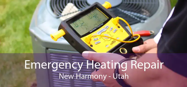 Emergency Heating Repair New Harmony - Utah