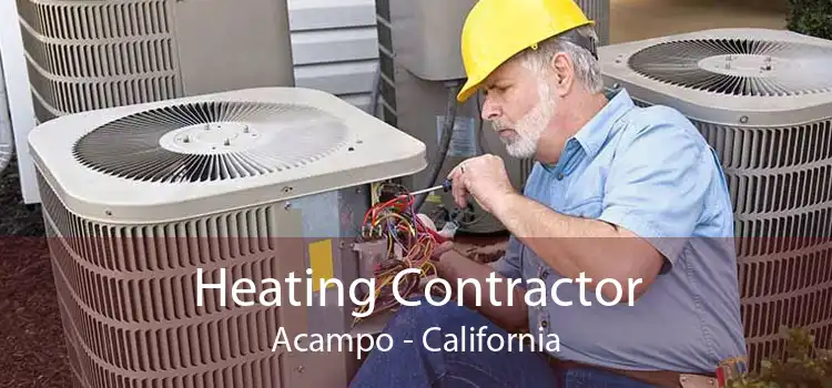 Heating Contractor Acampo - California