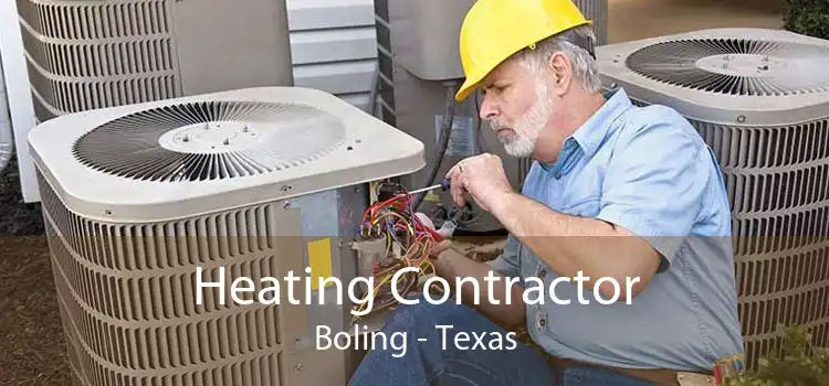 Heating Contractor Boling - Texas