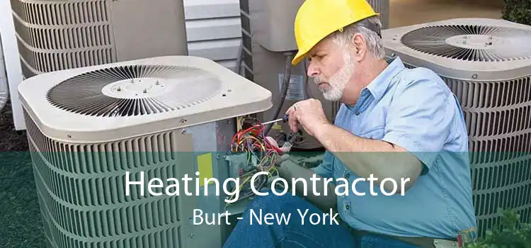 Heating Contractor Burt - New York