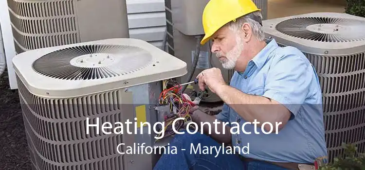 Heating Contractor California - Maryland