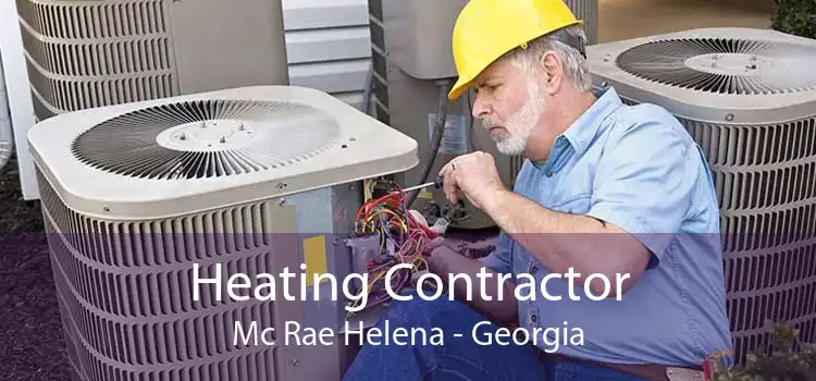 Heating Contractor Mc Rae Helena - Georgia