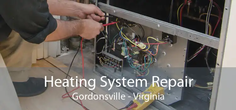 Heating System Repair Gordonsville - Virginia
