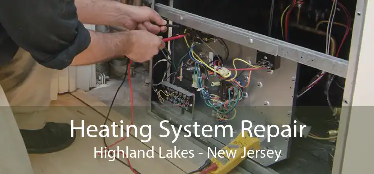 Heating System Repair Highland Lakes - New Jersey