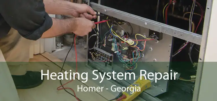 Heating System Repair Homer - Georgia