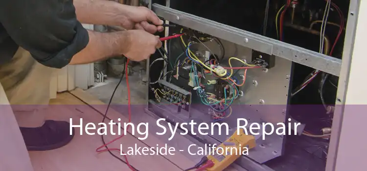 Heating System Repair Lakeside - California
