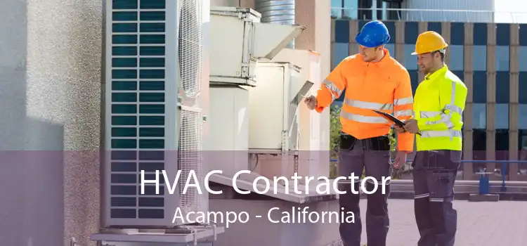 HVAC Contractor Acampo - California