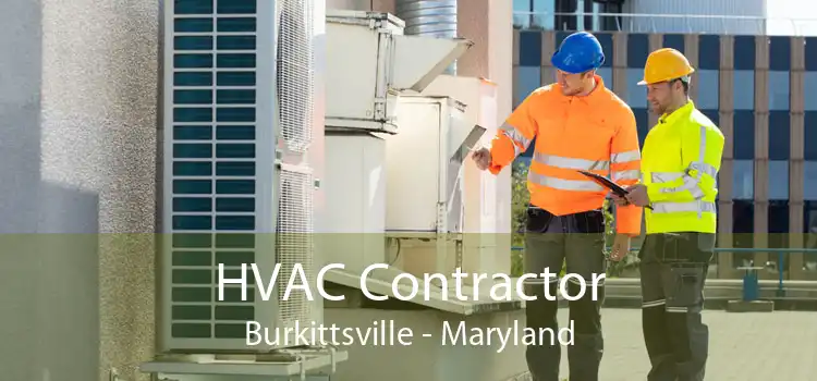 HVAC Contractor Burkittsville - Maryland