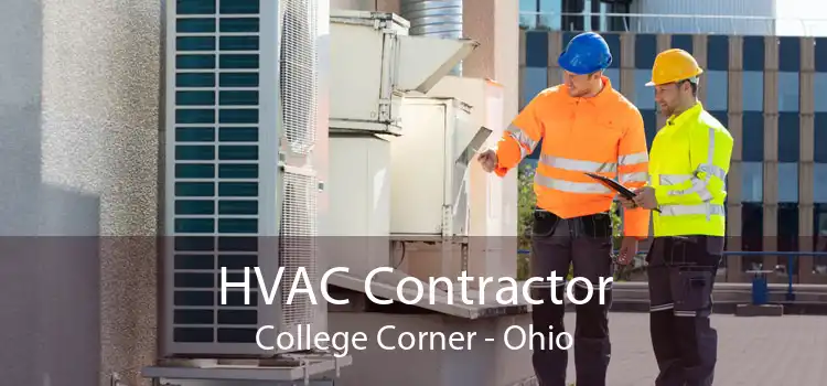 HVAC Contractor College Corner - Ohio