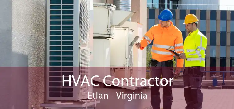 HVAC Contractor Etlan - Virginia
