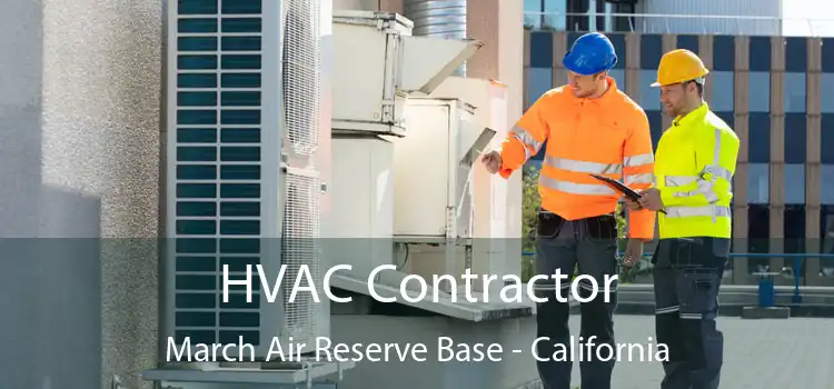 HVAC Contractor March Air Reserve Base - California