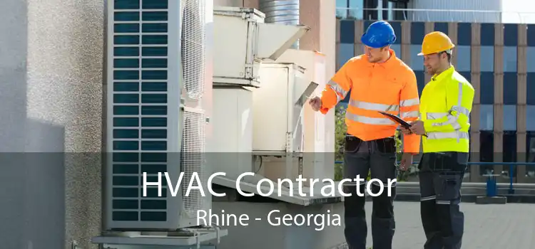 HVAC Contractor Rhine - Georgia